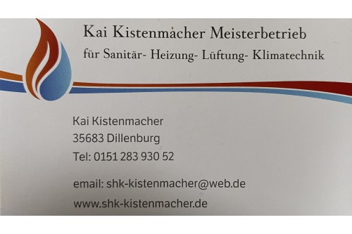 Logo der Firma Shk- Kistenmacher aus Dillenburg auf dem Branchenportal Sanitaer.org