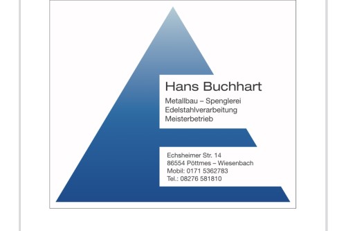 Logo der Firma Johann Buchhart Metallbau aus Pöttmes auf dem Branchenportal Dachdecker.com