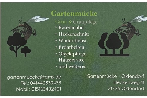 Logo der Firma Gartenmücke aus Oldendorf auf dem Branchenportal Gartenbau.org