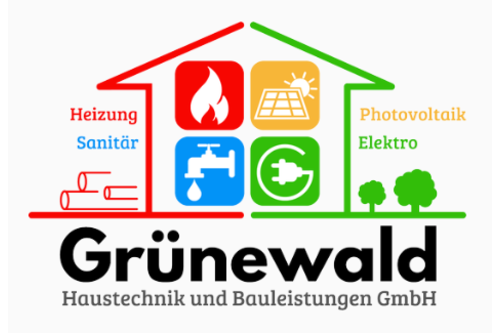 Logo der Firma Grünewald - Haustechnik und Bauleistungen GmbH aus Offenburg auf dem Branchenportal Elektriker.org