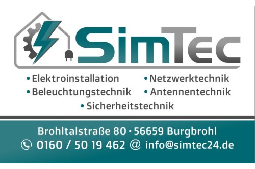 Logo der Firma Danko Simic SimTec aus Burgbrohl auf dem Branchenportal Elektriker.org