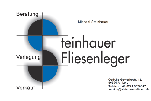 Logo der Firma Steinhauer Fliesen aus Amberg auf dem Branchenportal Fliesenleger.net