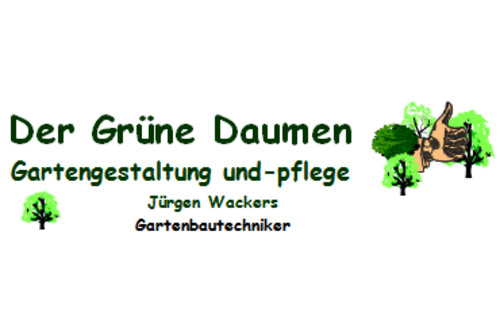 Logo der Firma Jürgen Wackers Der grüne Daumen aus Kempen auf dem Branchenportal Gartenbau.org