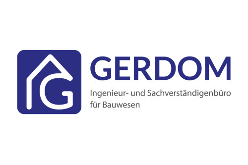 Logo der Firma Gerdom – Ingenieur- und Sachverständigenbüro für Bauwesen aus Bad Essen auf dem Branchenportal Gutachter.org