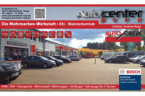 Logo der Firma ACR Autocenter Rupp aus Bad Hersfeld / Sorga auf dem Branchenportal Auto-Werkstatt.de