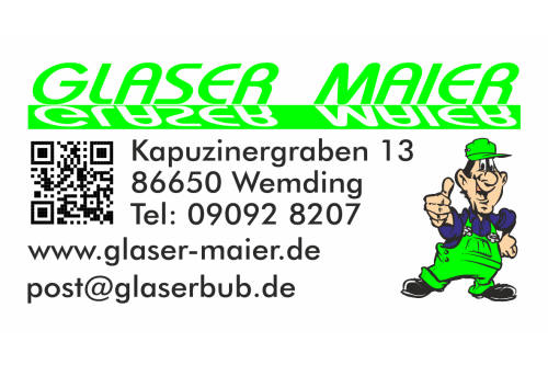 Logo der Firma Arnold Maier Glaserei aus Wemding auf dem Branchenportal Glaserei.org