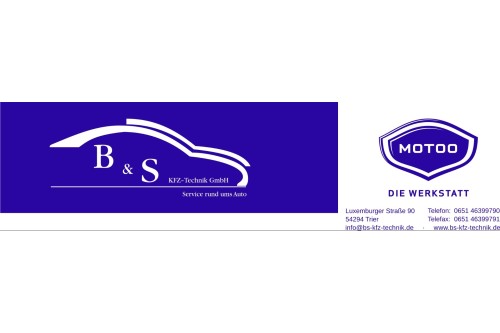 Logo der Firma B & S KFZ-Technik GmbH aus Trier auf dem Branchenportal Auto-Werkstatt.de