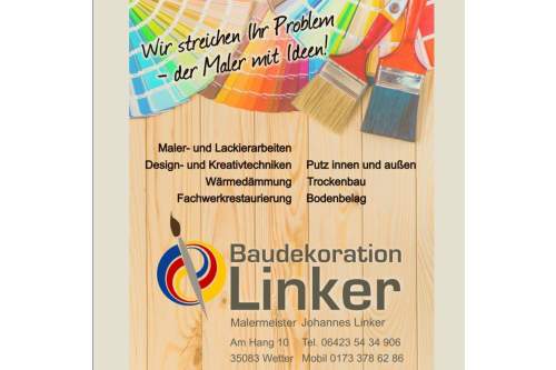 Logo der Firma Baudekoration Linker aus Wetter auf dem Branchenportal Maler.org
