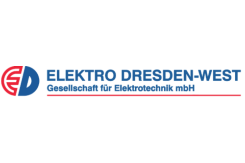 Logo der Firma Elektro Dresden-West Gesellschaft für Elektrotechnik mbH aus Dresden auf dem Branchenportal Elektriker.org
