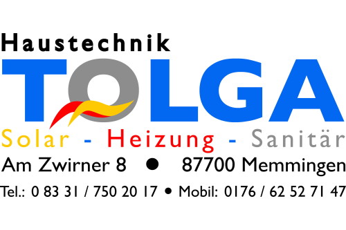 Logo der Firma Haustechnik Tolga, Herr Serkan Tolga aus Memmingen auf dem Branchenportal Sanitaer.org