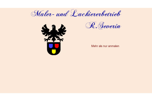 Logo der Firma Malerbetrieb R.Severin aus Kiel auf dem Branchenportal Maler.org
