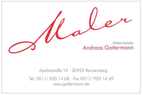 Logo der Firma Malermeister Andreas Gottermann aus Ronnenberg auf dem Branchenportal Maler.org