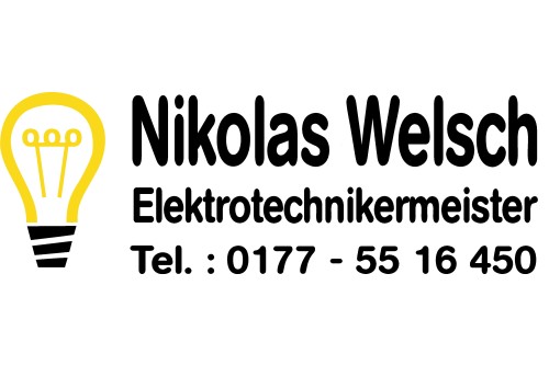 Logo der Firma Nikolas Welsch Elektrotechnik aus Gersheim auf dem Branchenportal Elektriker.org