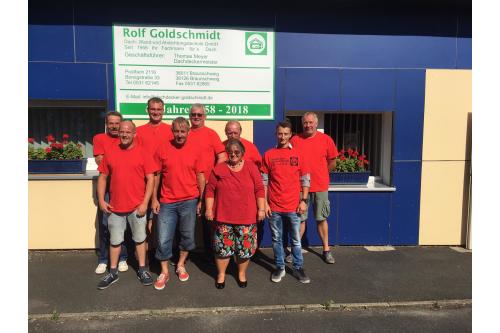 Logo der Firma Rolf Goldschmidt Dach- Wand- und Abdichtungstechnik GmbH aus Braunschweig auf dem Branchenportal Dachdecker.com