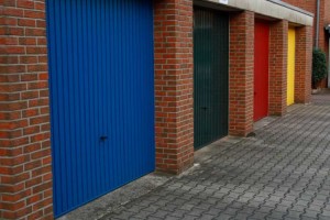 Bodenfliesen in der Fertiggarage
