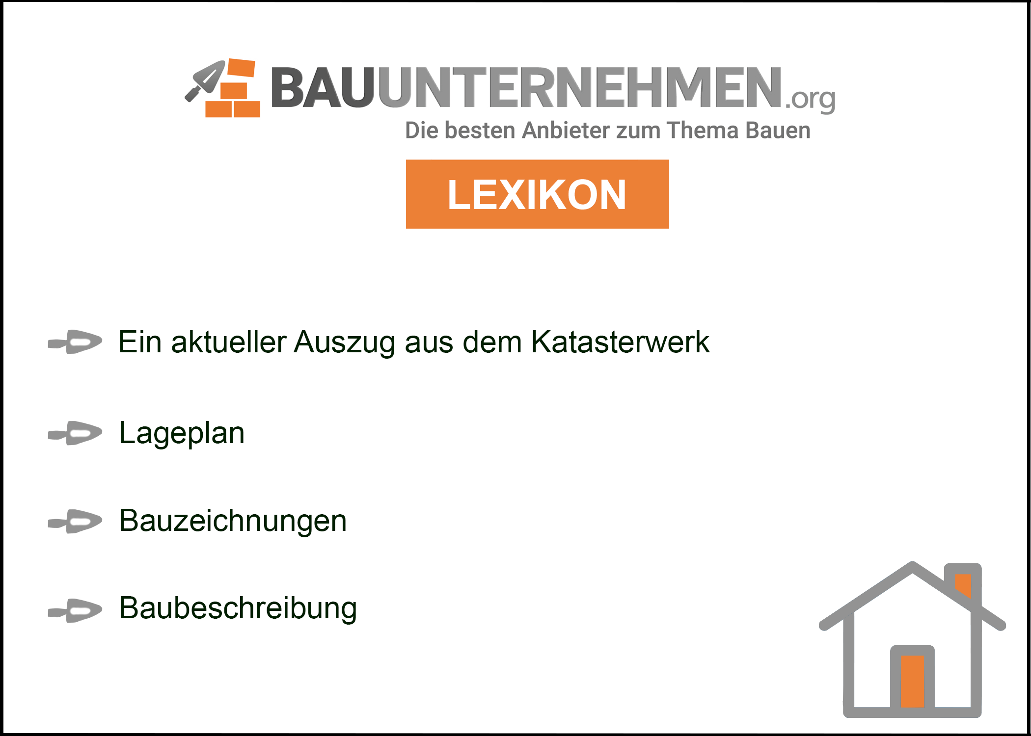 Baugenehmigung ⯈ Was ist eine Baugenehmigung? | Bauunternehmen.org