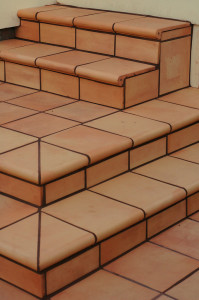 terracotta fliesen verlegen