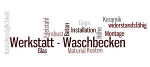 Werkstatt Waschbecken