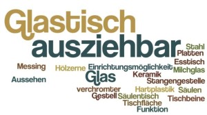 Glastisch: ausziehbar und variantenreich Sie wollen einen Glastisch ausziehbar bestellen? So variantenreich ist dieses ausgefallene Möbelstück. © Glaserei.org