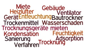 Bei Feuchtigkeit in der Wohnung können Sie Trocknungsgeräte mieten. Dies ist eine Maßnahme zur Sicherheit von Wänden und Böden, aber auch zu Ihrer Gesundheit. © Klimatechniker.net