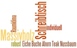 Schreibtisch Massivholz