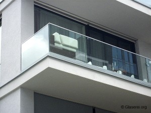 Milchglas balkon preise