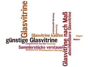 Glasvitrine