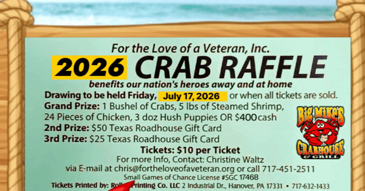 Crab Raffle CRAB RAFFLE