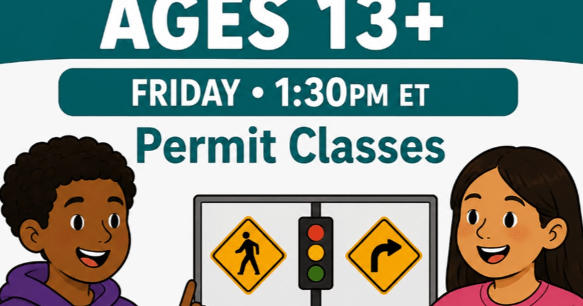 Permitted Class Name Permit Class (Ages 13+)