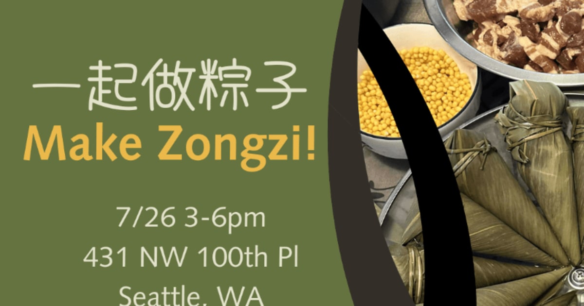 TAP-SEA Make Zongzi! 一起做粽子