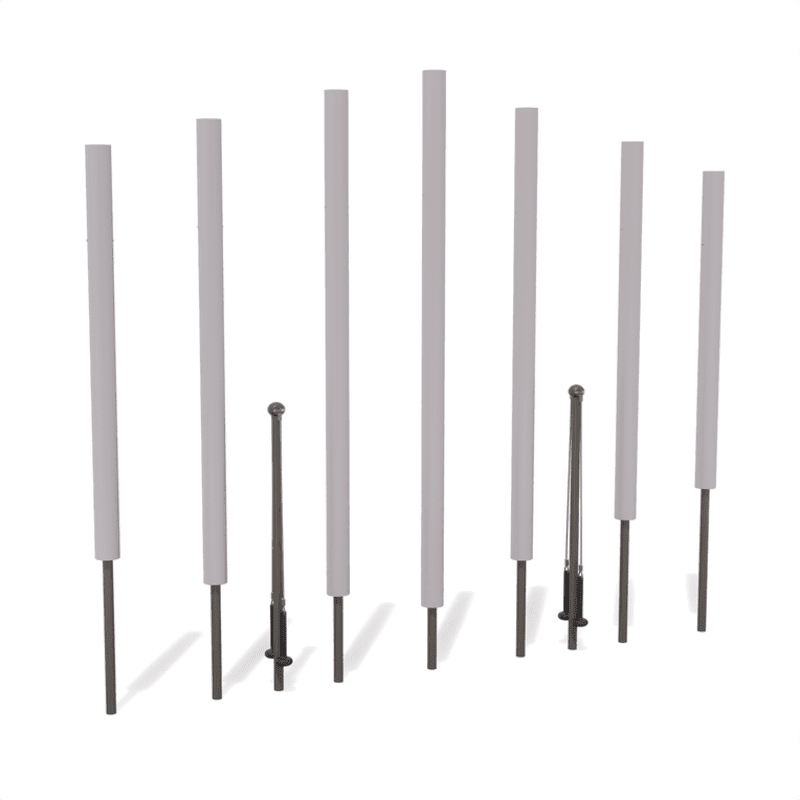 Contrabass Chimes (with Inground Mount Kit)