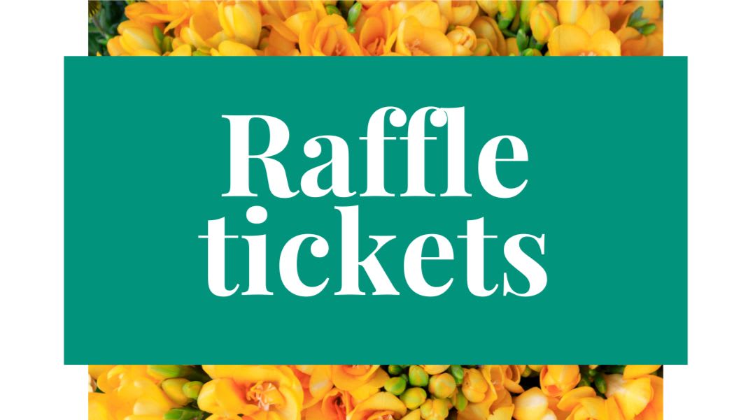 Spring Ball Raffle Tickets 2024 Spring Fundraiser Raffle Tickets