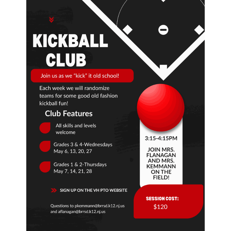 After School Activity Kickball Club