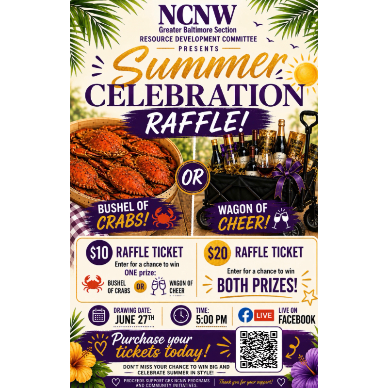 GBS-NCNW, INC's Summer Celebration Raffle 2026