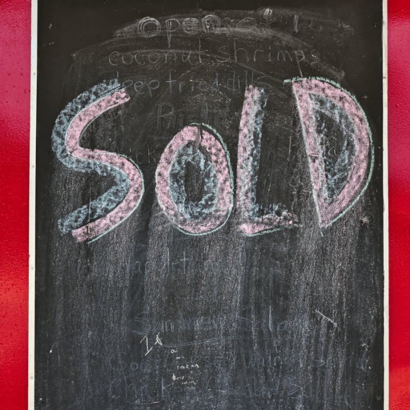 sold text