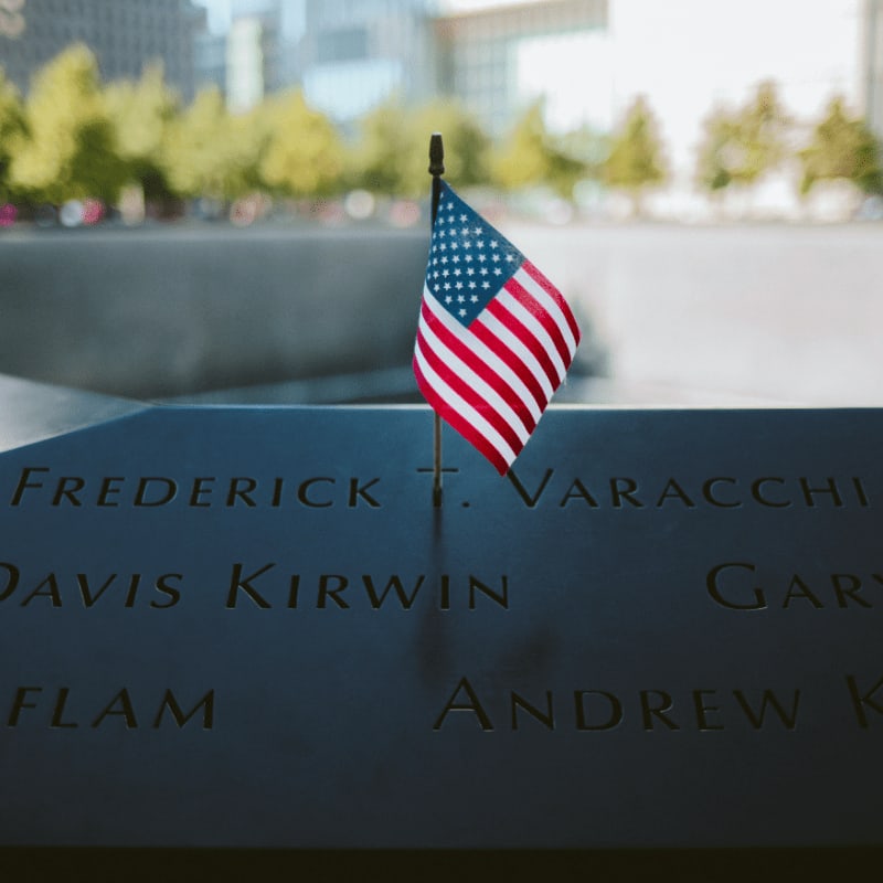 USA flaglet