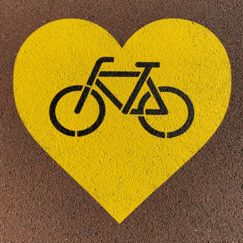yellow and black love print