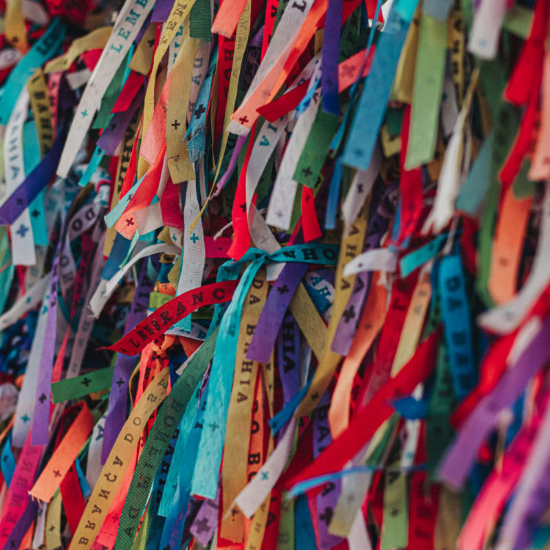 multi colored paper lantern lot