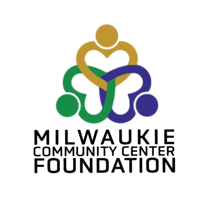 A logo with three intertwined abstract figures forming a heart shape in the foreground, set against a plain white background.
