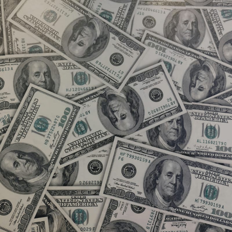 100 U.S. dollar banknote lot