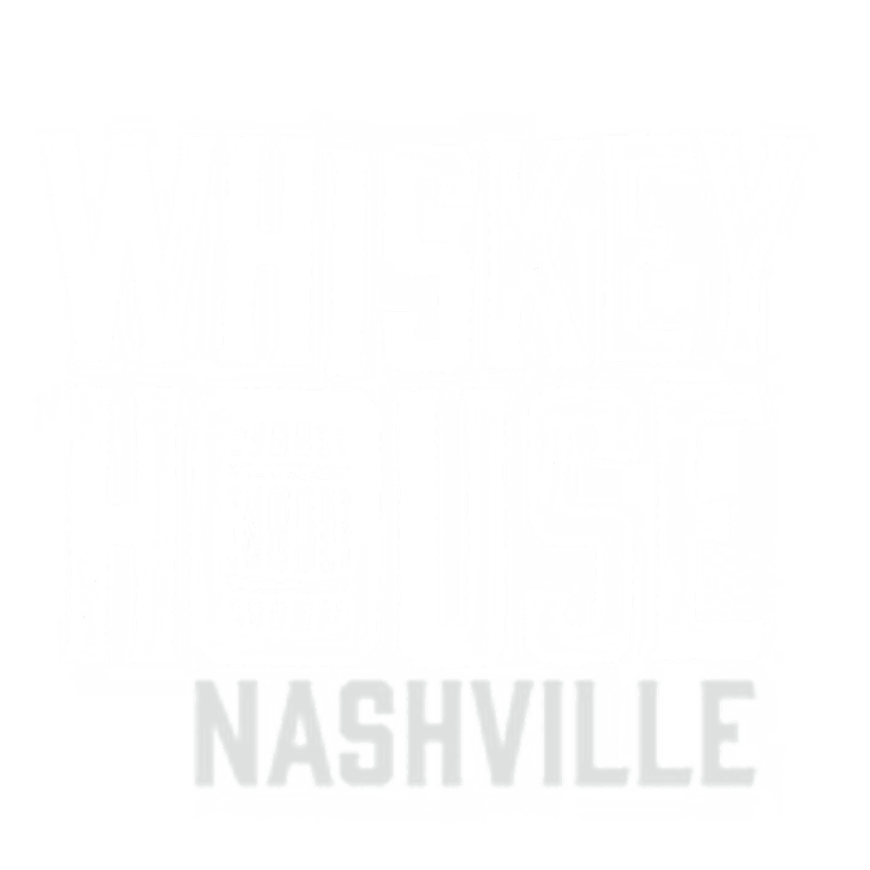 A white background features the word "NASHVILLE" in large, light gray, sans-serif font at the bottom.