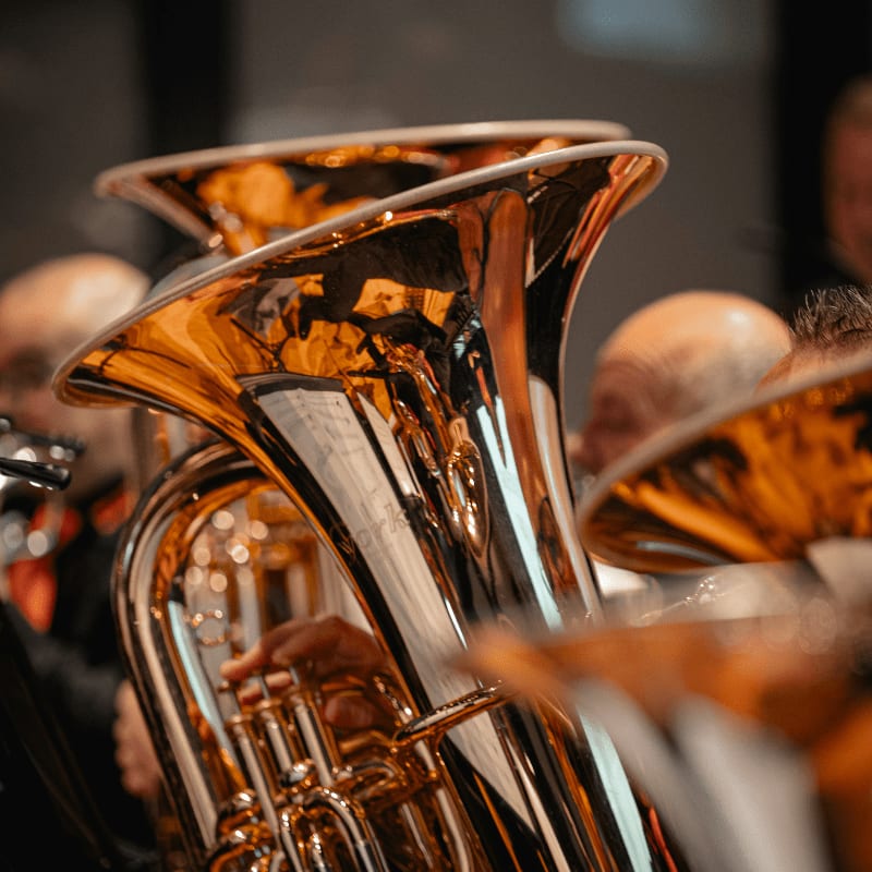 a person playing a saxophone