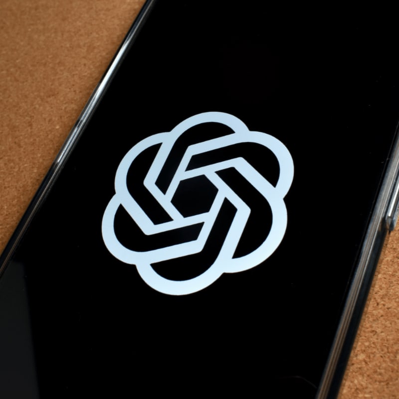 Chatgpt logo displayed on a smartphone screen