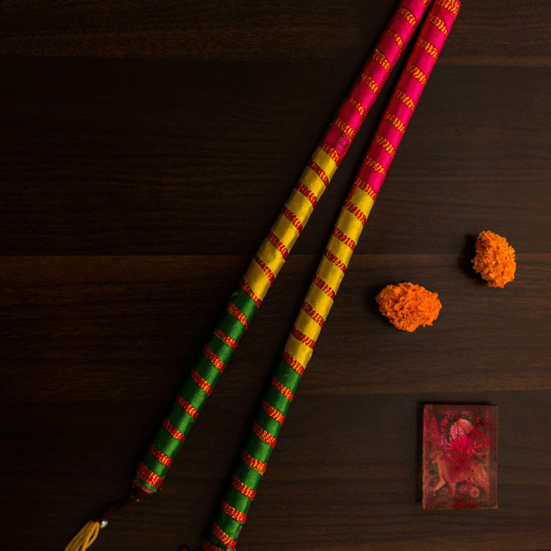 yellow and red pencil on brown wooden table