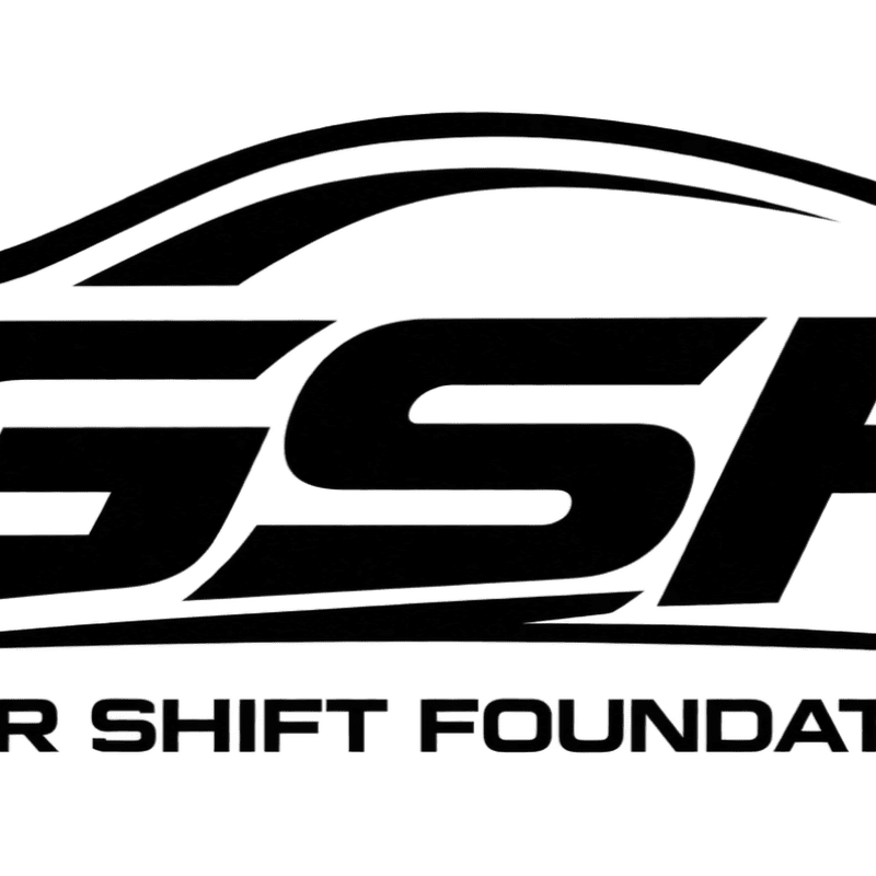 A bold black logo with stylized text and curved lines is set against a plain white background.