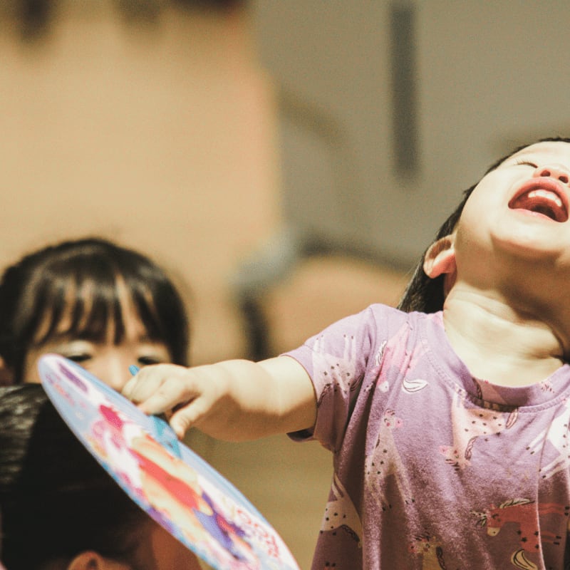 smiling toddler
