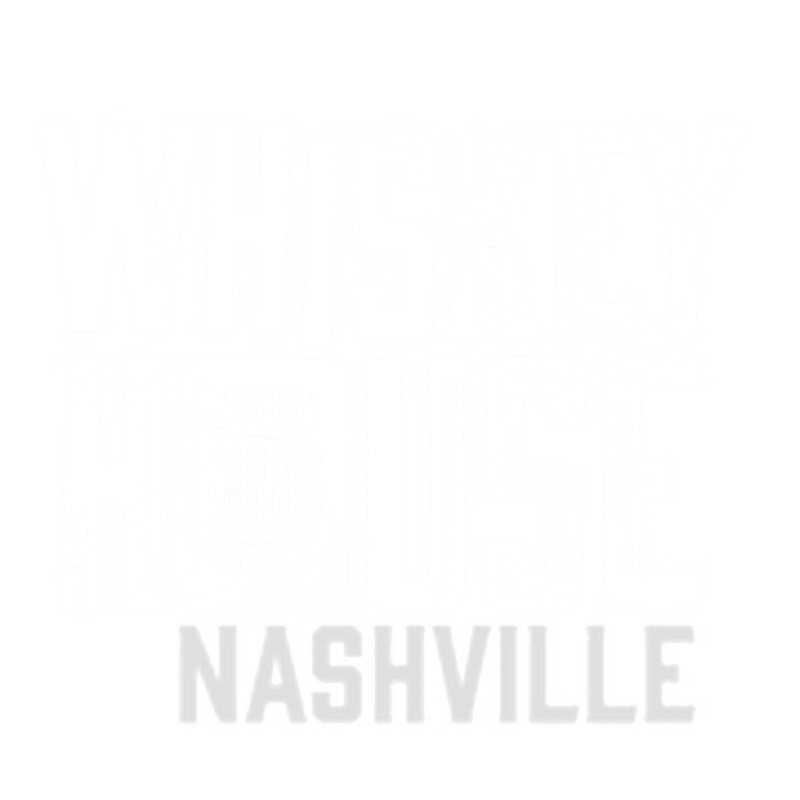A white background features the word "NASHVILLE" in large, light gray, sans-serif font at the bottom.