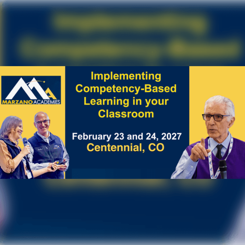 An informational flyer featuring three people and event text in the foreground against a blurred blue background.