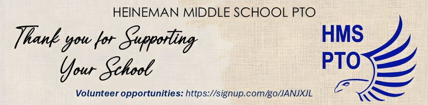 Heineman Middle School Parent Teacher Organization
