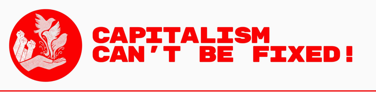 Capitalism Can’t Be Fixed Socialist Movement